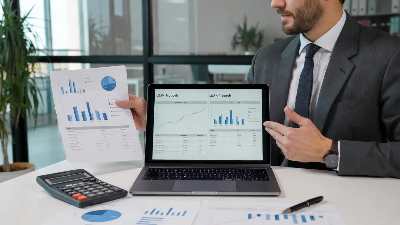 Comparing multiple loan offers helps businesses negotiate better terms