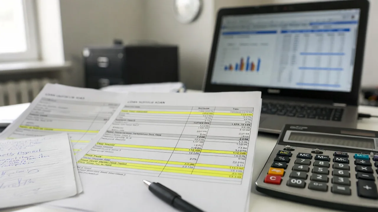 APR, fees, and repayment structure matter more than headline rates