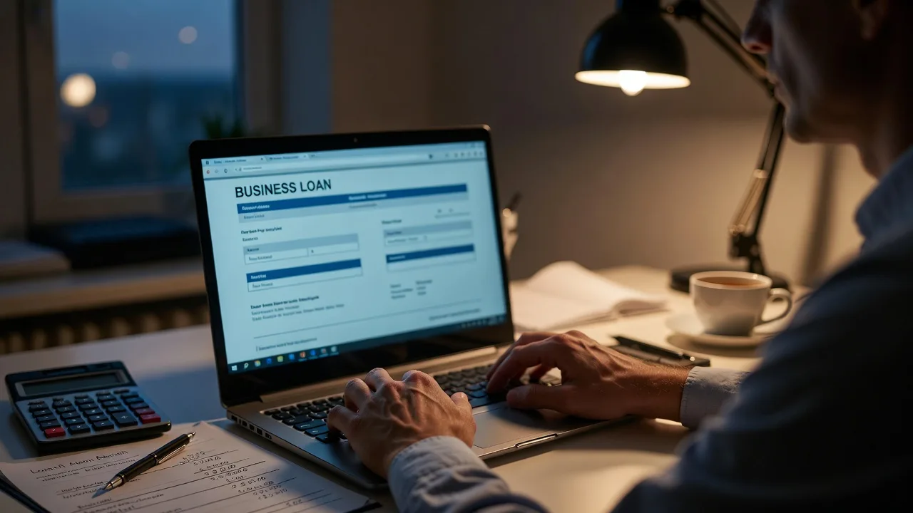 Submitting a carefully prepared loan application.