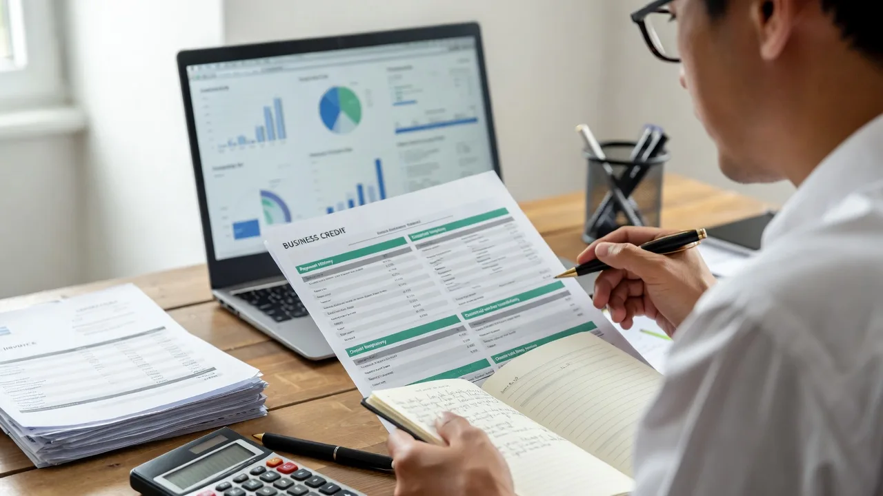 Lenders look at both business and personal strength.