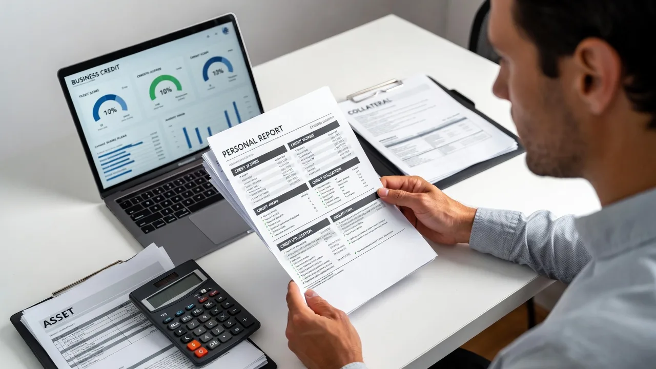 Lenders judge the founder when revenue does not exist yet.