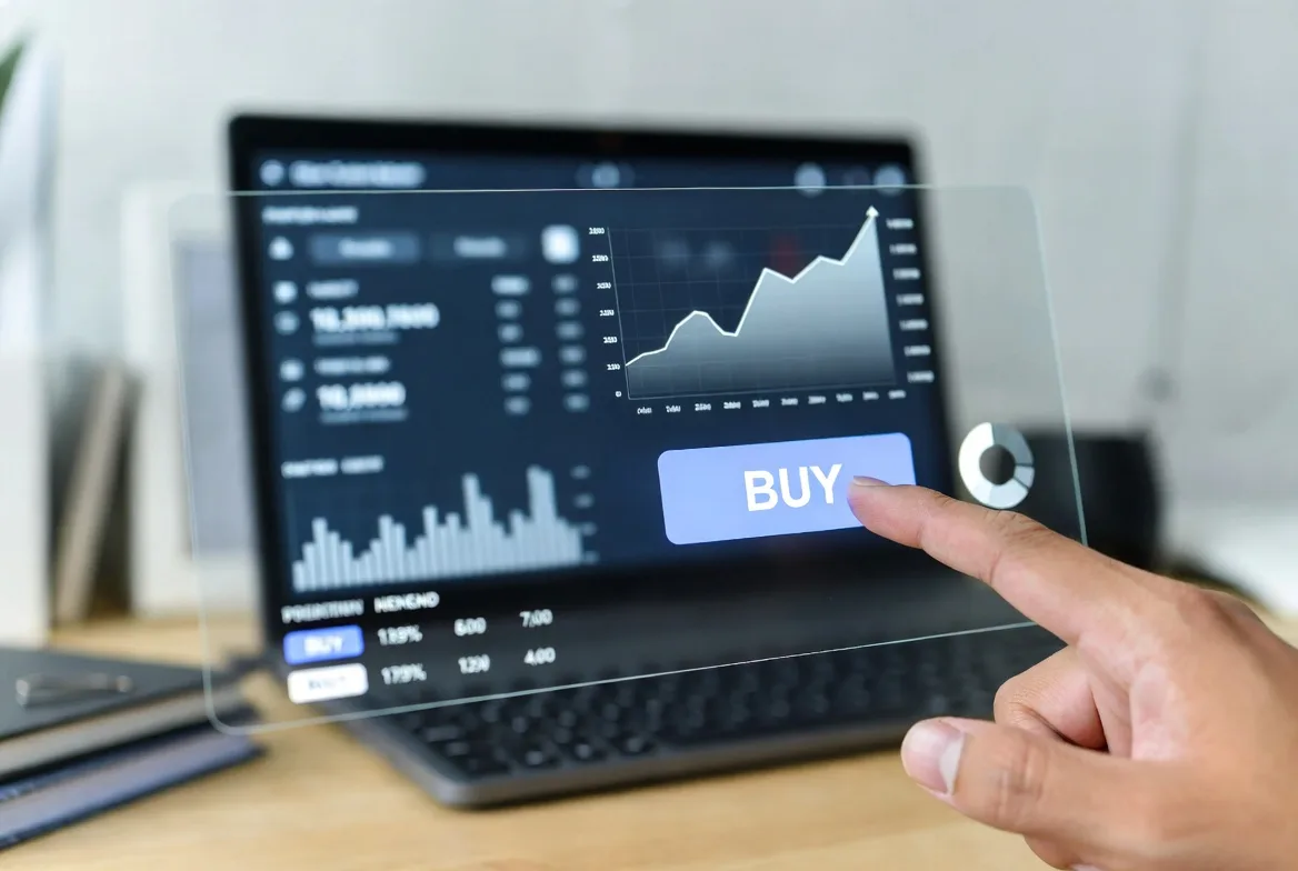 executing a stock trade through brokerage platform