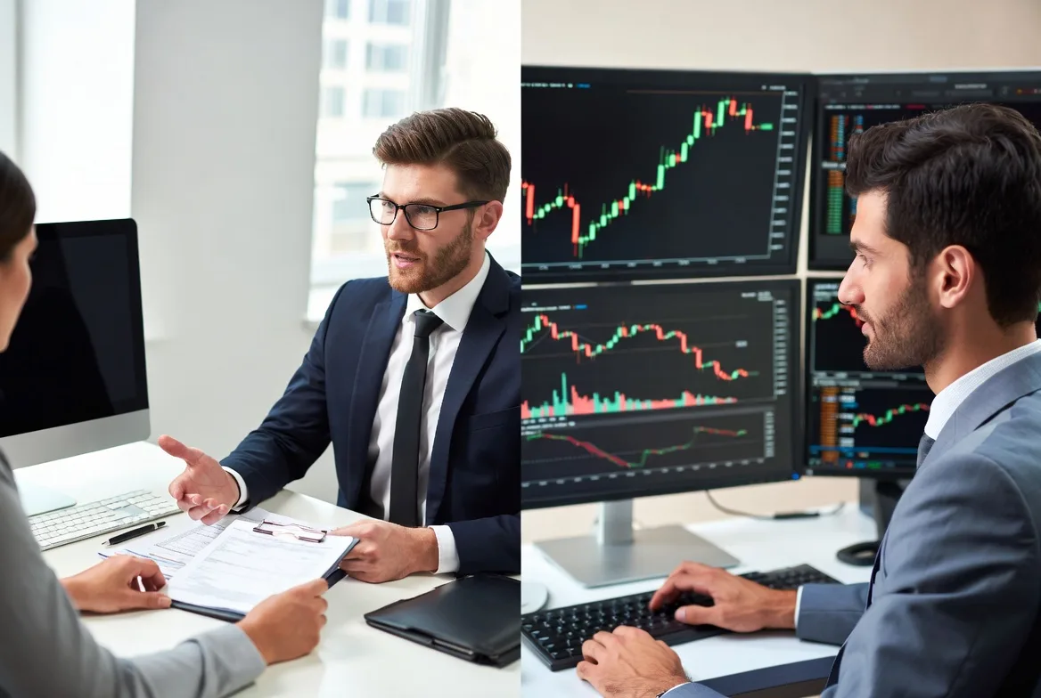 comparison between RIA and broker dealer roles