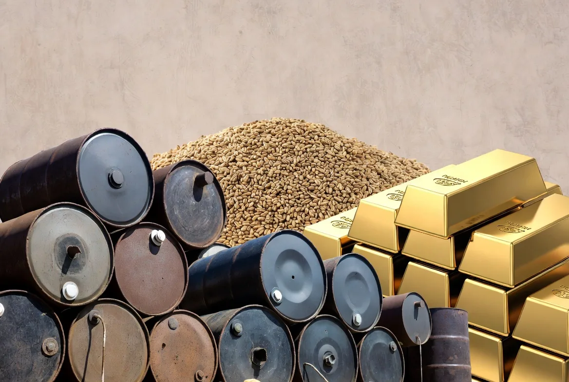 commodity futures assets oil grain and gold