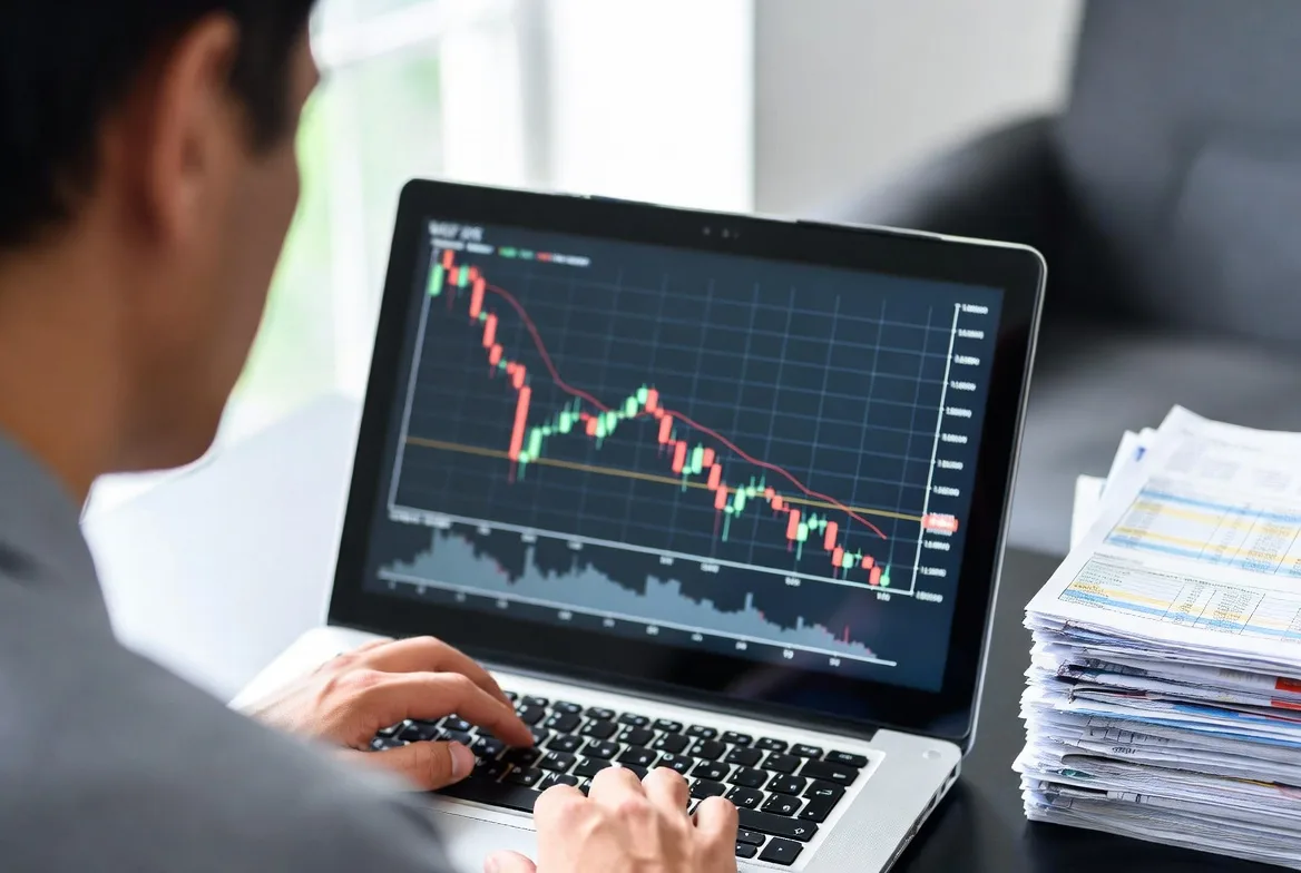 automated trading risk with market drop and loss analysis