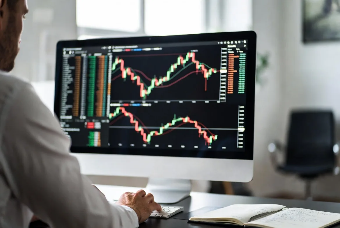 day trader analyzing pre market stocks and building watchlist