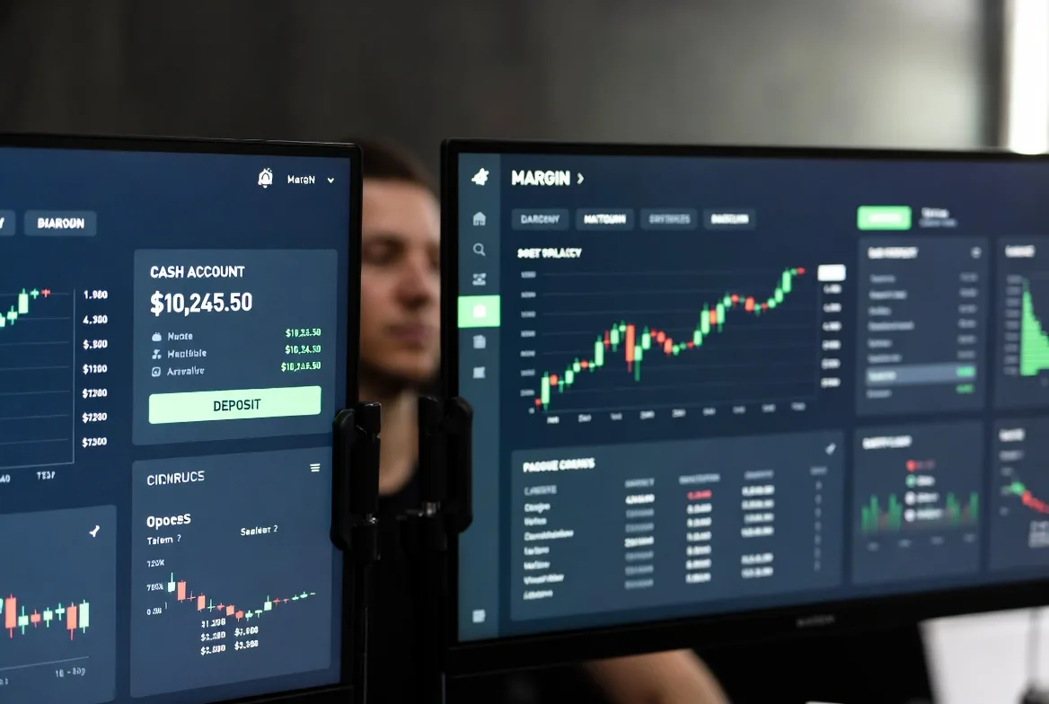 comparing cash and margin brokerage account features