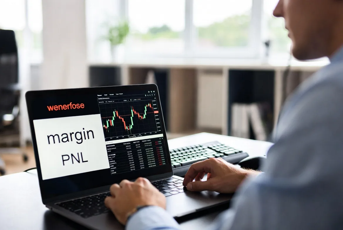 futures margin requirements and risk monitoring on trading screen