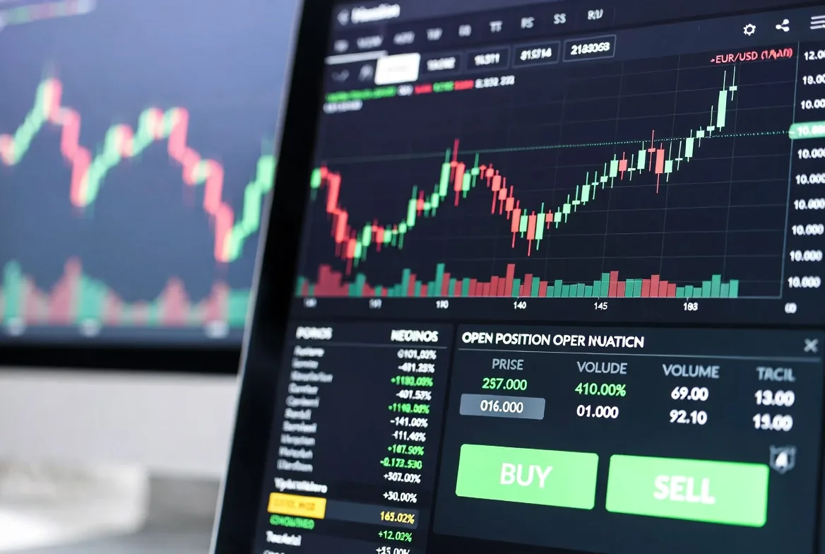 executing forex trade order on trading platform