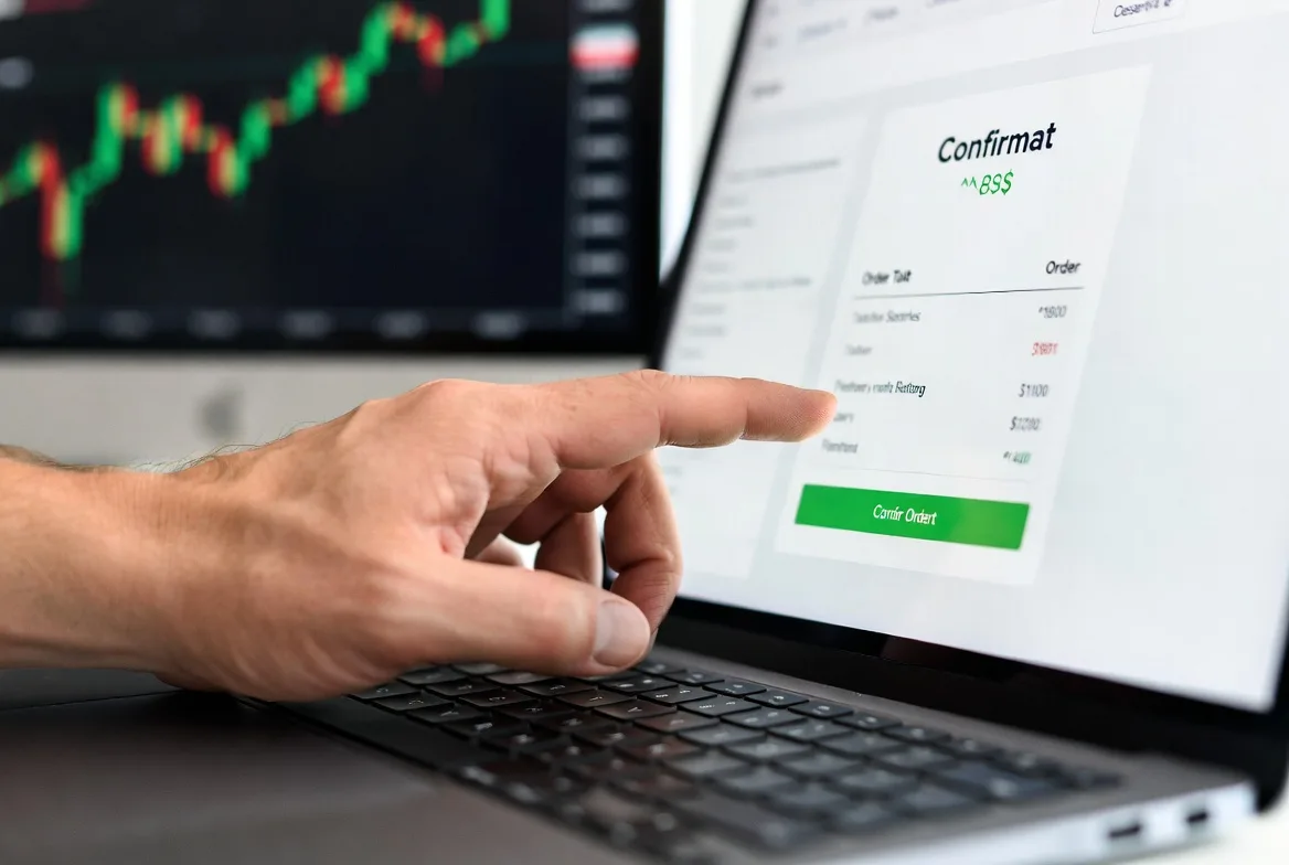 Placing the first stock order